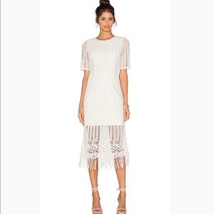 REVOLVE white boho dress